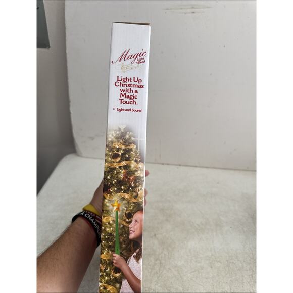 New Magic Light Wand Christmas Remote Control & Receiver W/Light and Sound - Picture 6 of 8